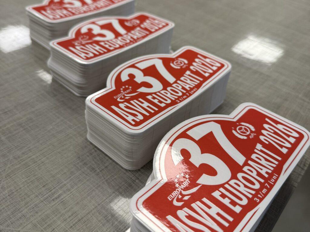 Stickers ASVH Europarit